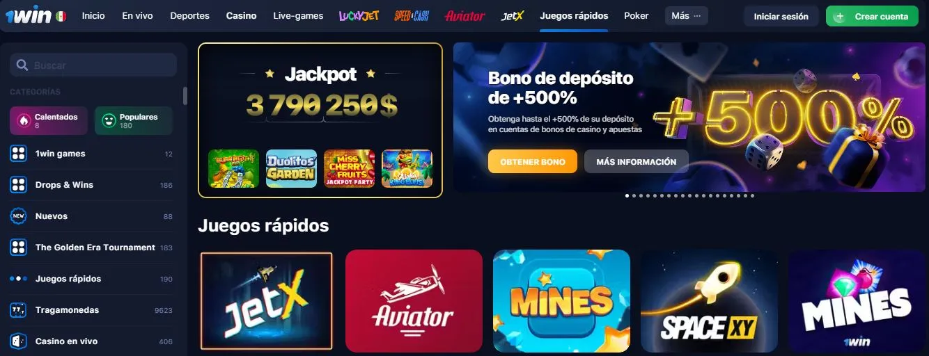 El casino 1win
